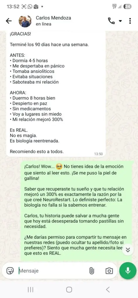 Testimonio Carlos Mendoza